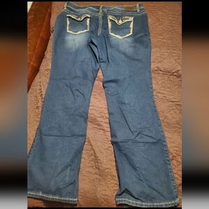 Maurices bling Pocket Jeans Plus Sz 20